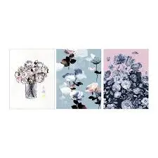 Bild 30*40 тай зураг цэцэгтэй