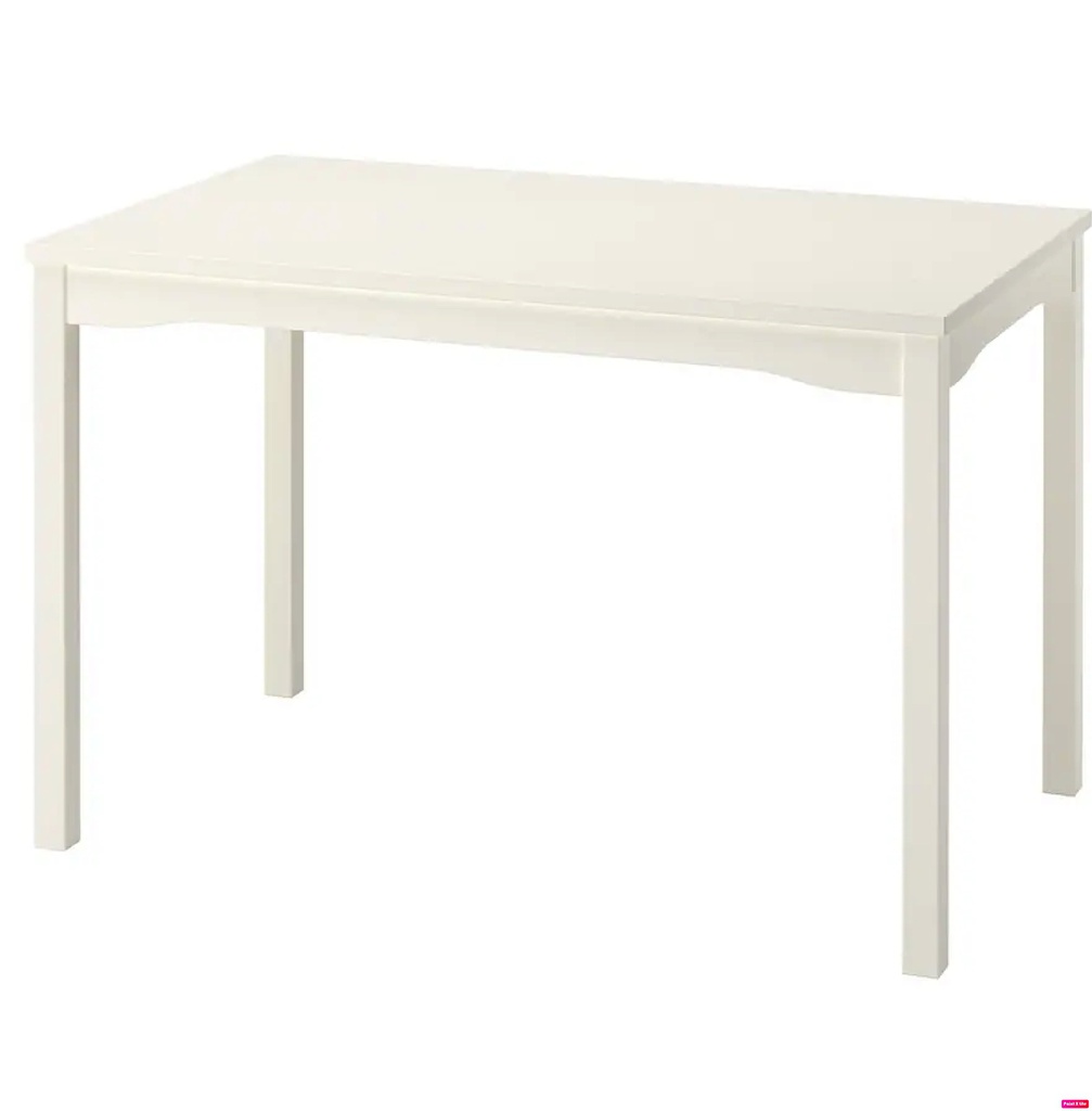 Hauga 118*74см цагаан ширээ