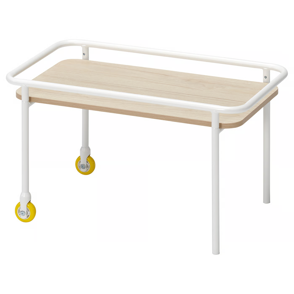 Brannboll 69*39см дугуйтай ширээ цагаан