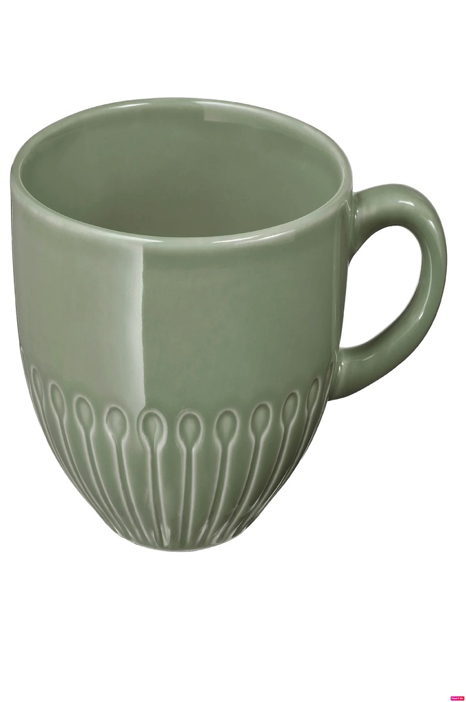 Strimmig 360гр сэнжтэй ногоон аяга