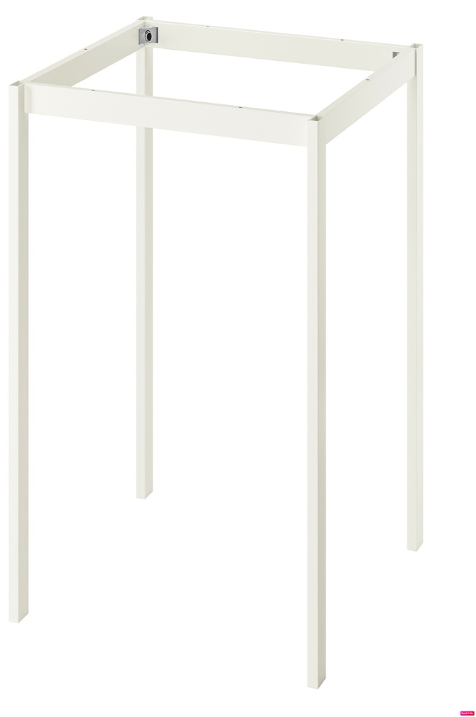 Vihals 107см дугуй ширээний хөл цагаан