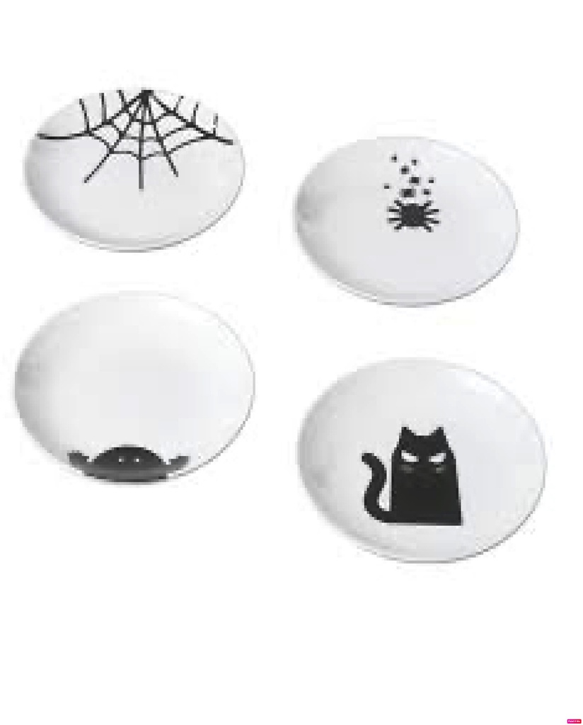 Kustfyr 20см 4тэй саарал таваг halloween