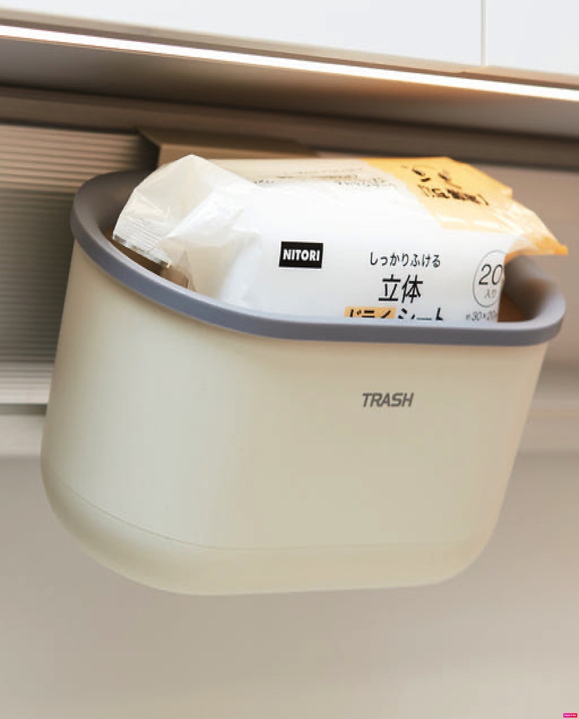 Nitori 3.5л хогийн сав цагаан өлгөдөг