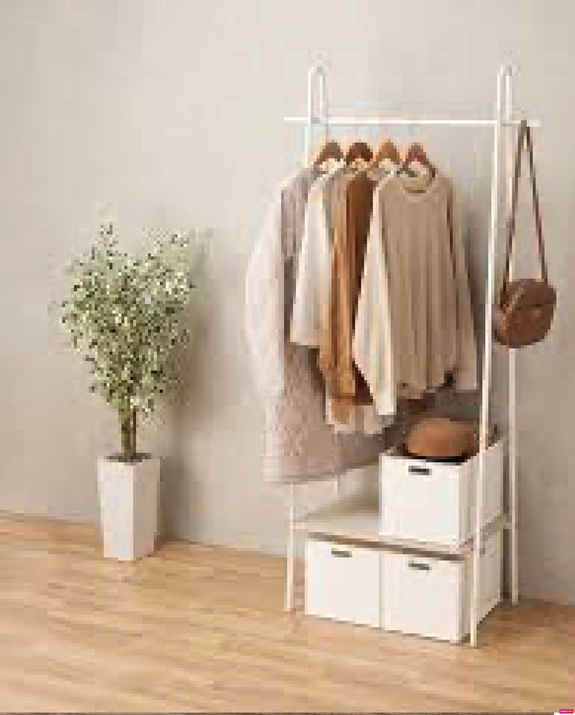 Nitori 86*41*162см морин өлгүүр цагаан