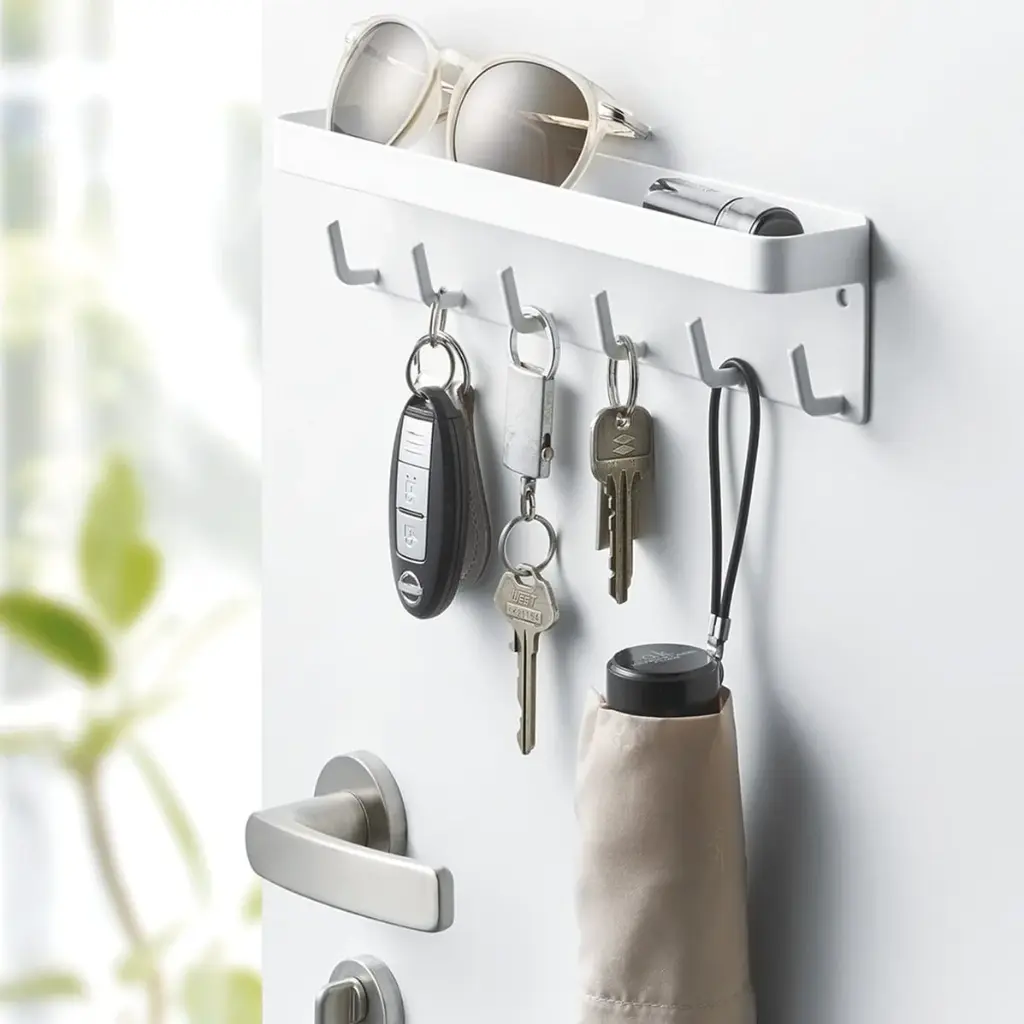 Nitori наадаг дэгээтэй өлгүүр цагаан