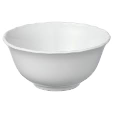 Upplaga 13см цагаан аяга хээтэй