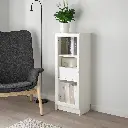 billy-oxberg-bookcase-with-door-white-clear-glass__1080003_pe857818_s5.webp