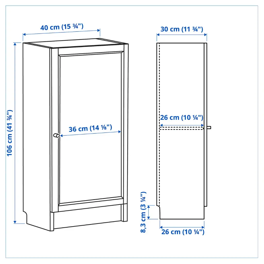 billy-oxberg-bookcase-with-door-white-clear-glass__1060267_pe849874_s5.webp