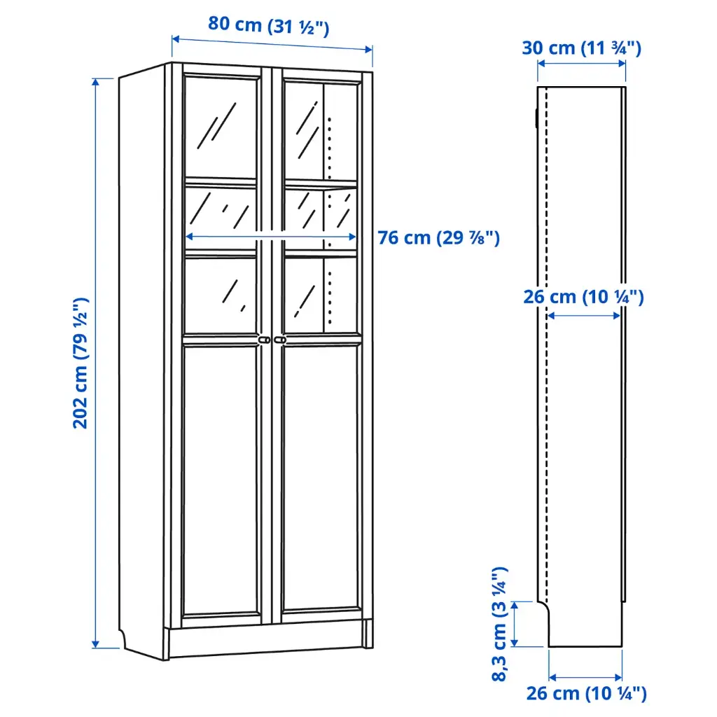 billy-oxberg-bookcase-with-panel-glass-doors-white__1060165_pe849852_s5.webp