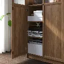billy-oxberg-bookcase-with-panel-glass-doors-brown-walnut-effect__1415030_pe975073_s5.webp