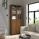 billy-oxberg-bookcase-with-panel-glass-doors-brown-walnut-effect__1104598_pe867764_s5.webp