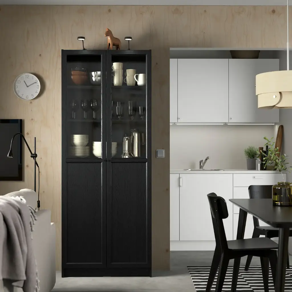 billy-oxberg-bookcase-with-panel-glass-doors-black-oak-effect__1104594_pe867760_s5.webp