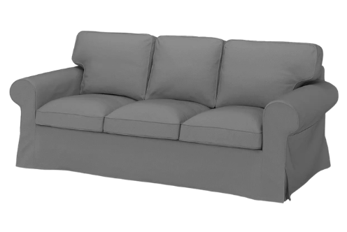 Ektorp 3тай бүрээс саарал цэгтэй