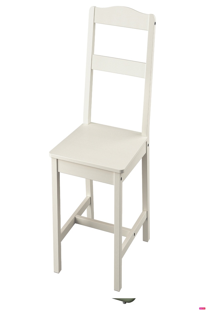 Hauga түшлэгтэй цагаан модон сандал