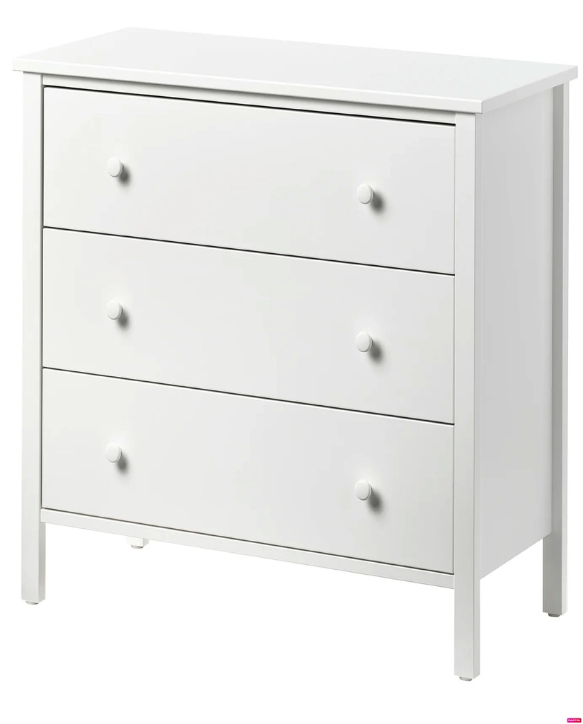 Kilberget 86*78см 3тай цагаан комут