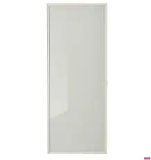 Hogbo 40*97 төмөр гялгар хаалга цагаан