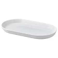 Ikea 36*20см цагаан таваг том