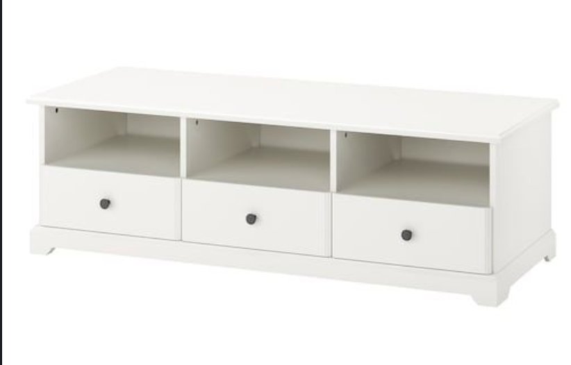 Liatorp 145*49*45 tv цагаан суурь