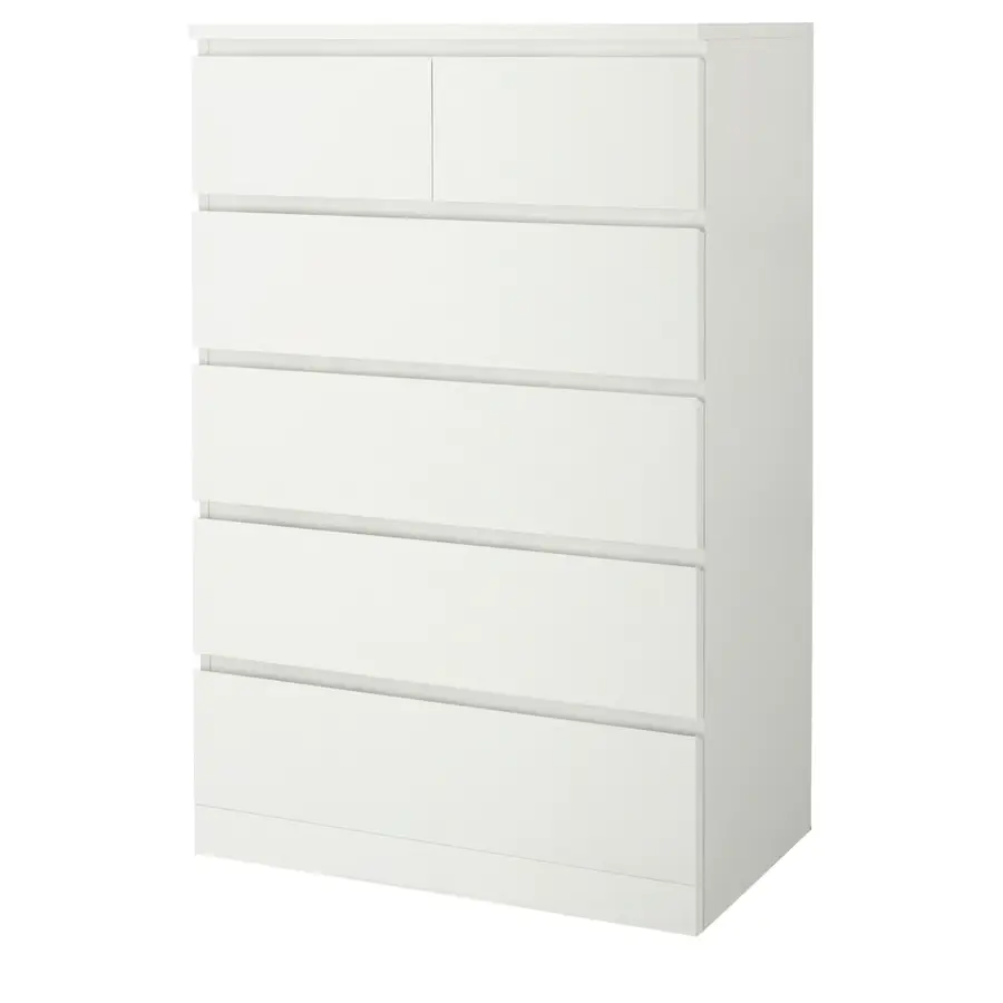 Malm 80*123 5тай комод цагаан