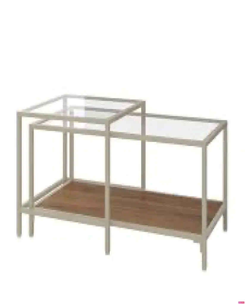 Vittsjo 90*50см 2той шилэн ширээ шаргал