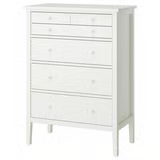 Gullaberg 89*48*123 5тай босоо комод цагаан