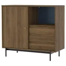 Radmanso 118*49*103см 3тай комод бор гүйдэг