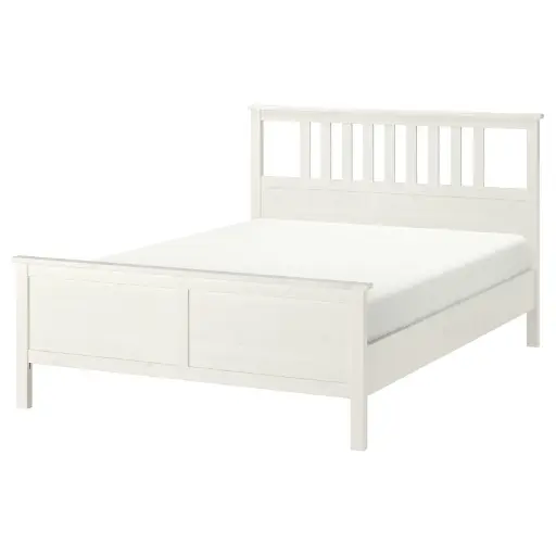 [303.543.92] Hemnes 180*200 цагаан модон ор