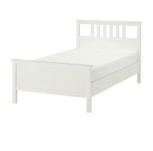 [003.543.84] Hemnes 90*200 цагаан модон ор