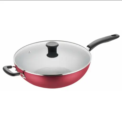 [6976033551120] Members mark Tefal 32см хайруулын таваг улаан