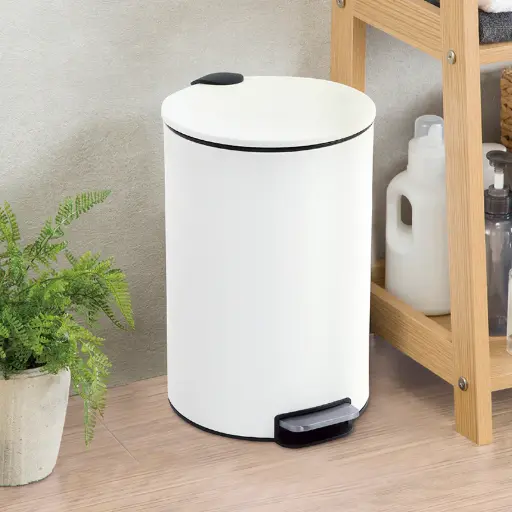 [2111200007787] Nitori 11л хогийн сав цагаан