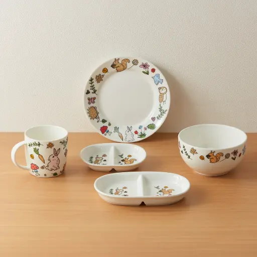 [2111100019163] Nitori 5тай хүүхдийн аяганы сет