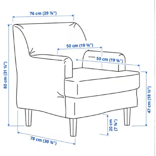 [305.467.92] Rocksjon 76*78см буйдан сандал их бие